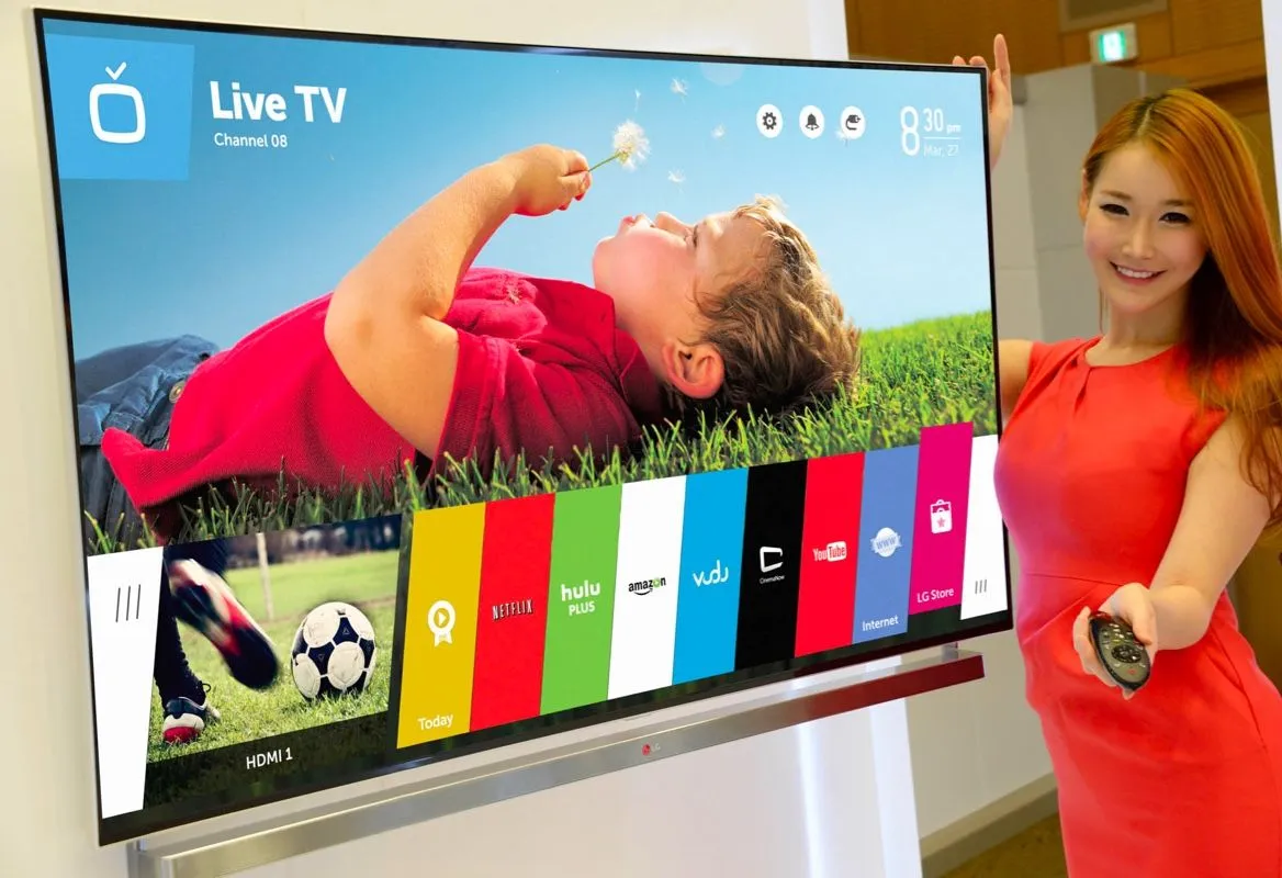 LG infoekraani teler