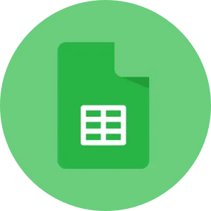 Google Sheetsi plugin