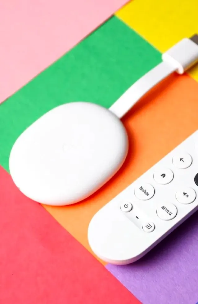 Google Chromecast with Google TV infoekraanidele