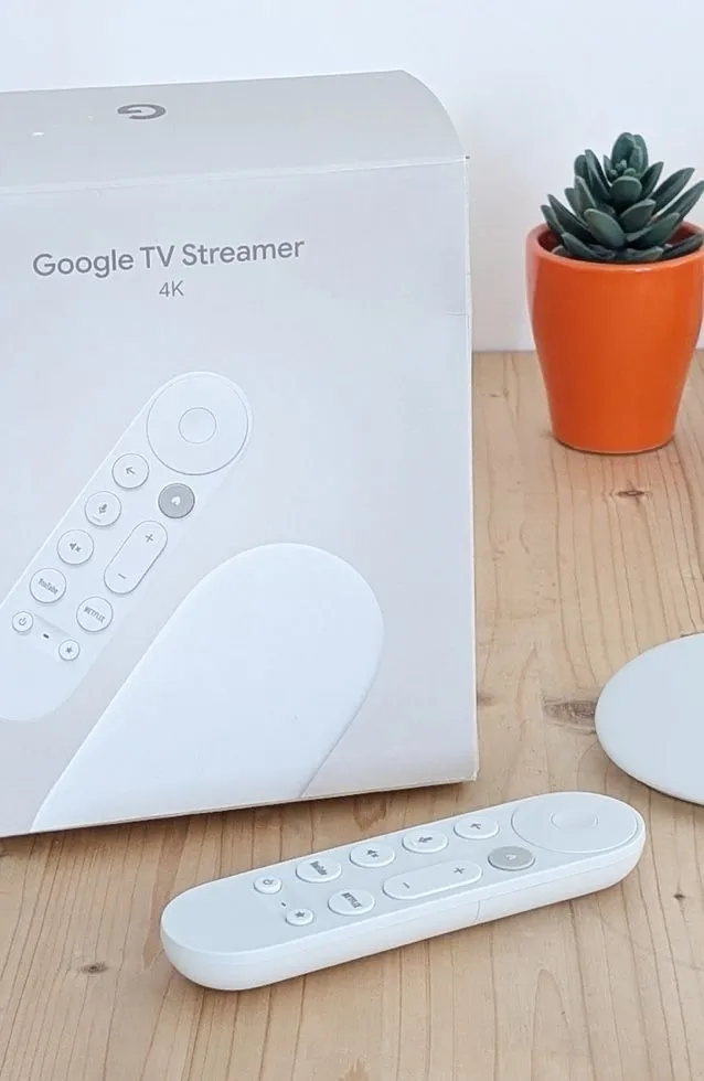 Google TV Streamer infoekraanidele
