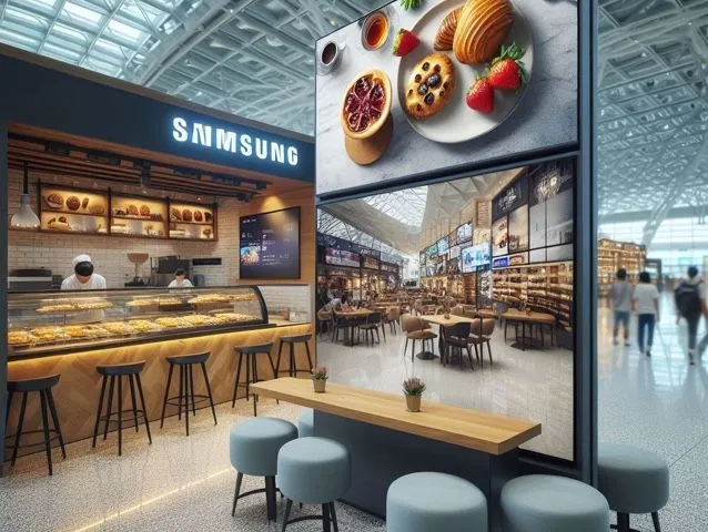 Samsung Tizen 4 põhised infoekraanid pagaris