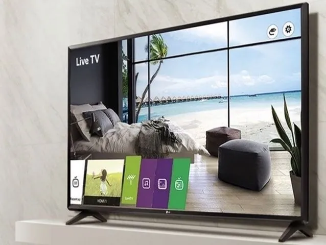 LG UM5N webOS-i nutiteler infoekraanidele