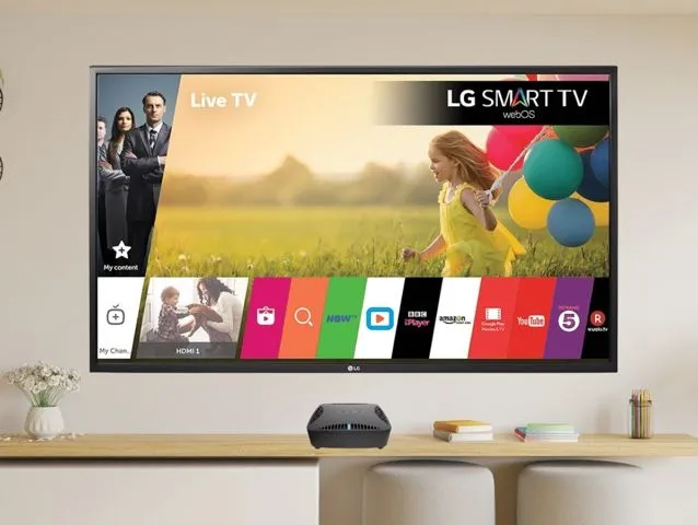 LG webOS UL3J Series infoekraanidele