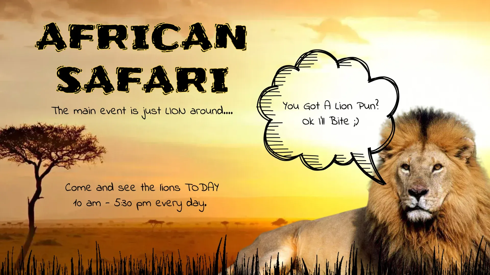 Safari: infoekraani mall, kategooria: Üritused