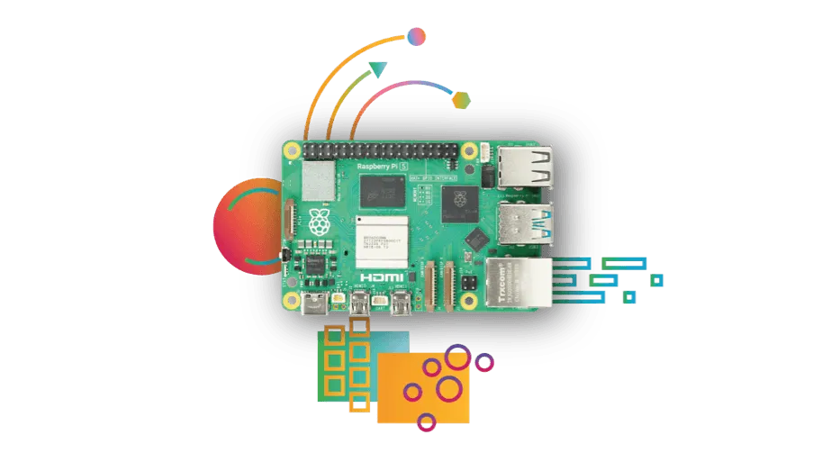 Infoekraanid Raspberry Pi 5-ga