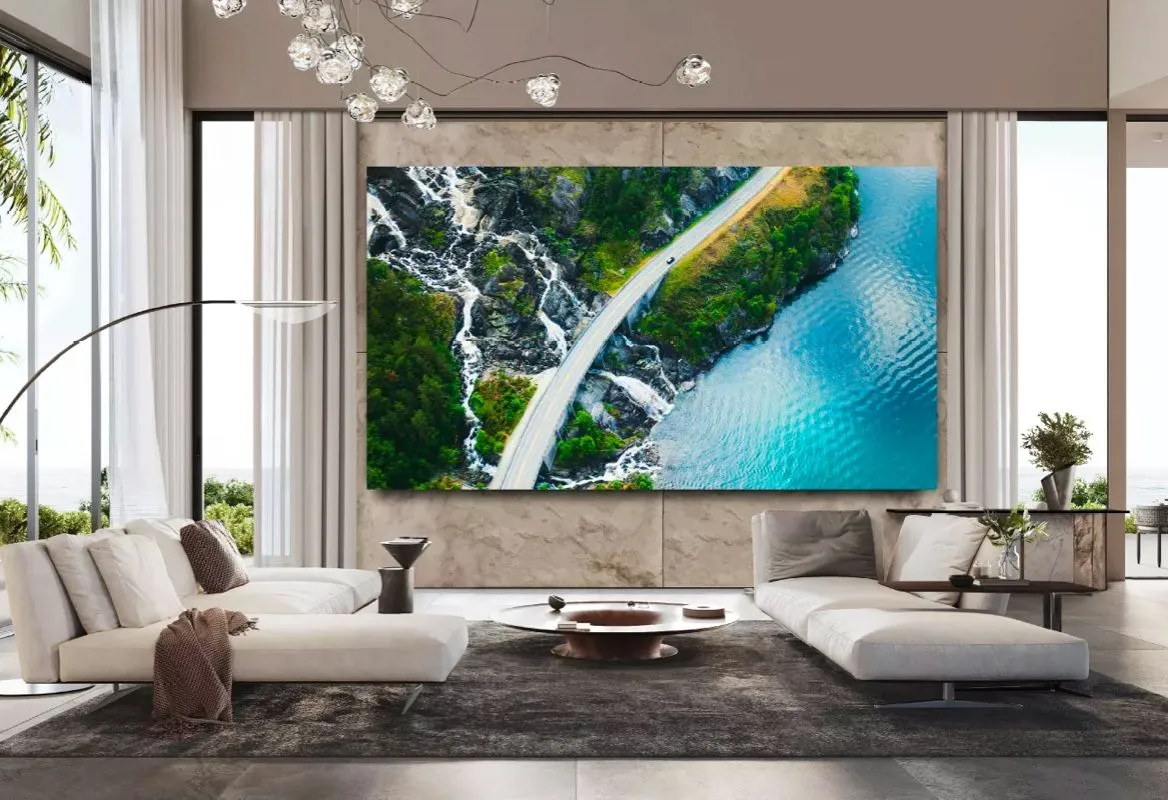 LG webOS-i infoekraani teler
