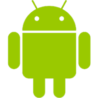 Android icon in color - Size 200x200