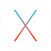 Mac OSX icon in color - Size 200x200